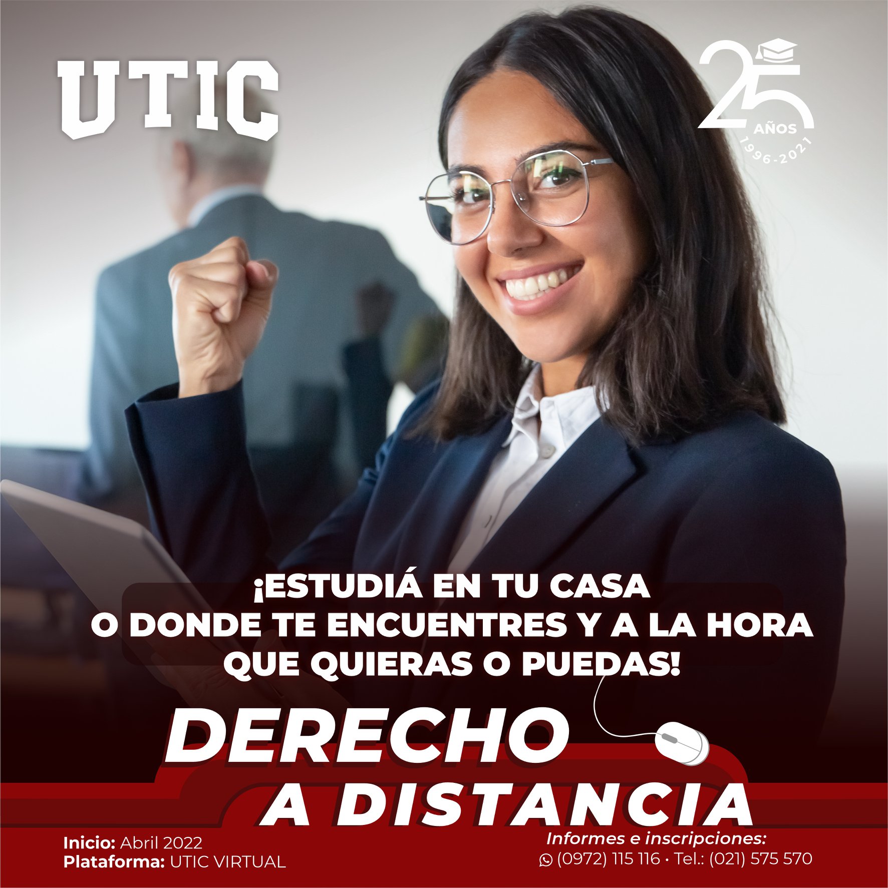 ⚖️ ¿Quieres estudiar la carrera de Derecho? ¿No puedes asistir a clases  presencialmente?